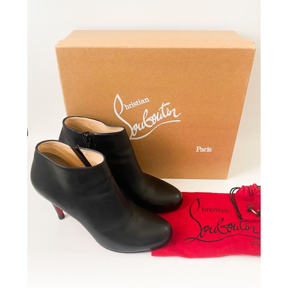 Christian Louboutin Bootie Black leather Belle Size 40, 10